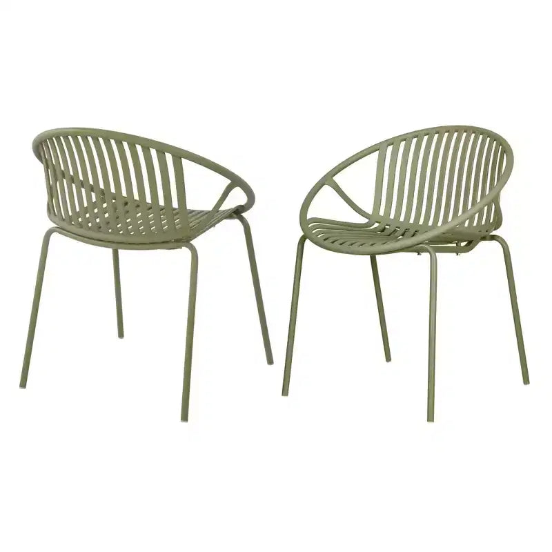 7-Piece Outdoor Expandable Patio Dining Set with Stackable Chairs, Acacia Wood Table – Image 9