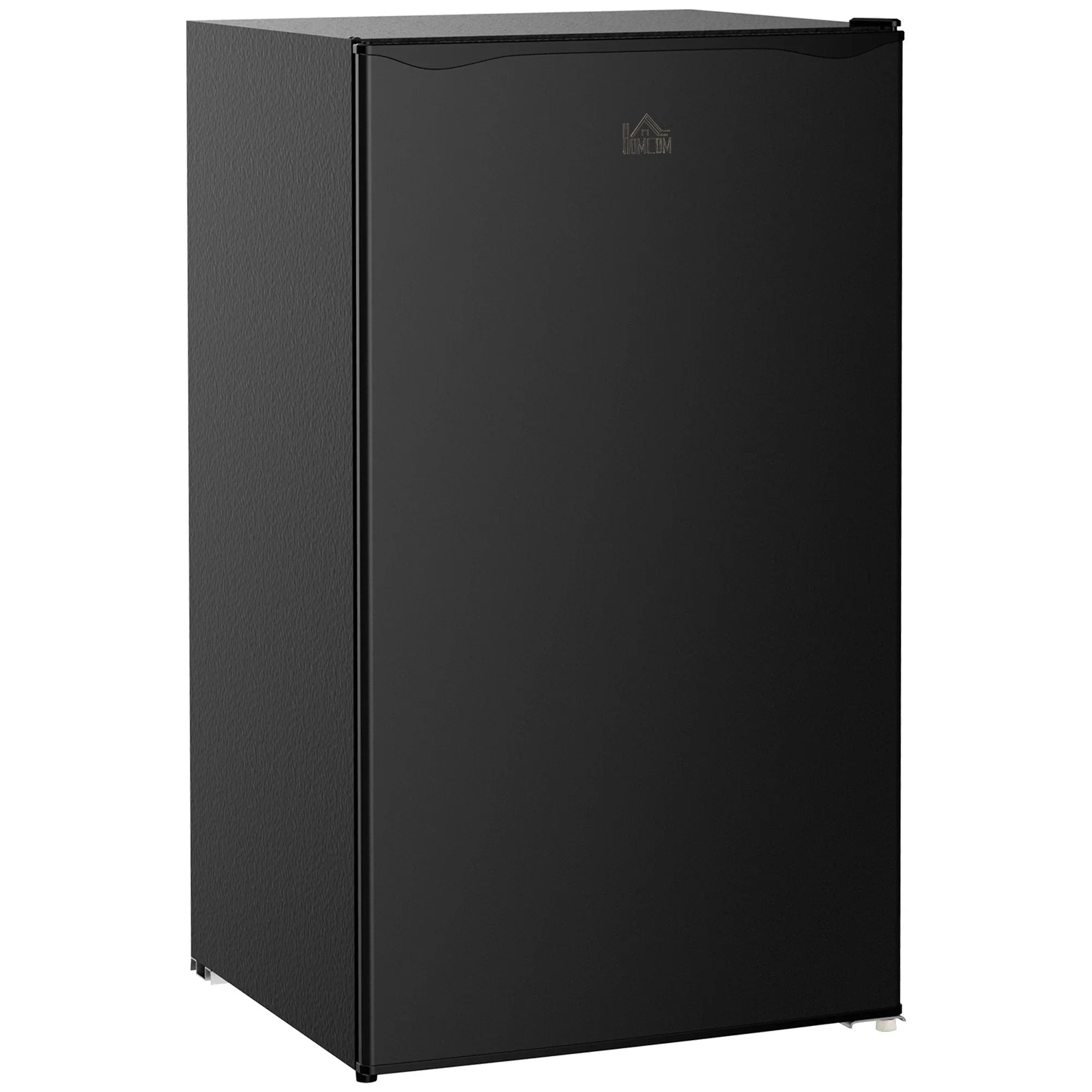 HOMCOM 3.2 Cu.Ft Mini Fridge with Freezer, Single Door Compact Refrigerator with Adjustable Thermostat for Bedroom – Image 23