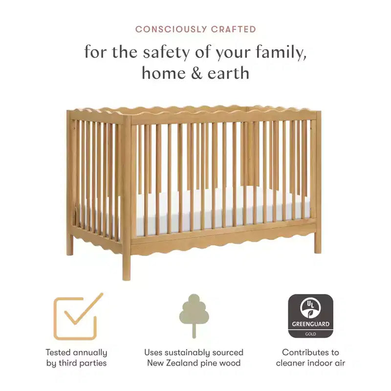 Babyletto Swell 4-in-1 Convertible Crib with Toddler Bed Conversion Kit – Image 5