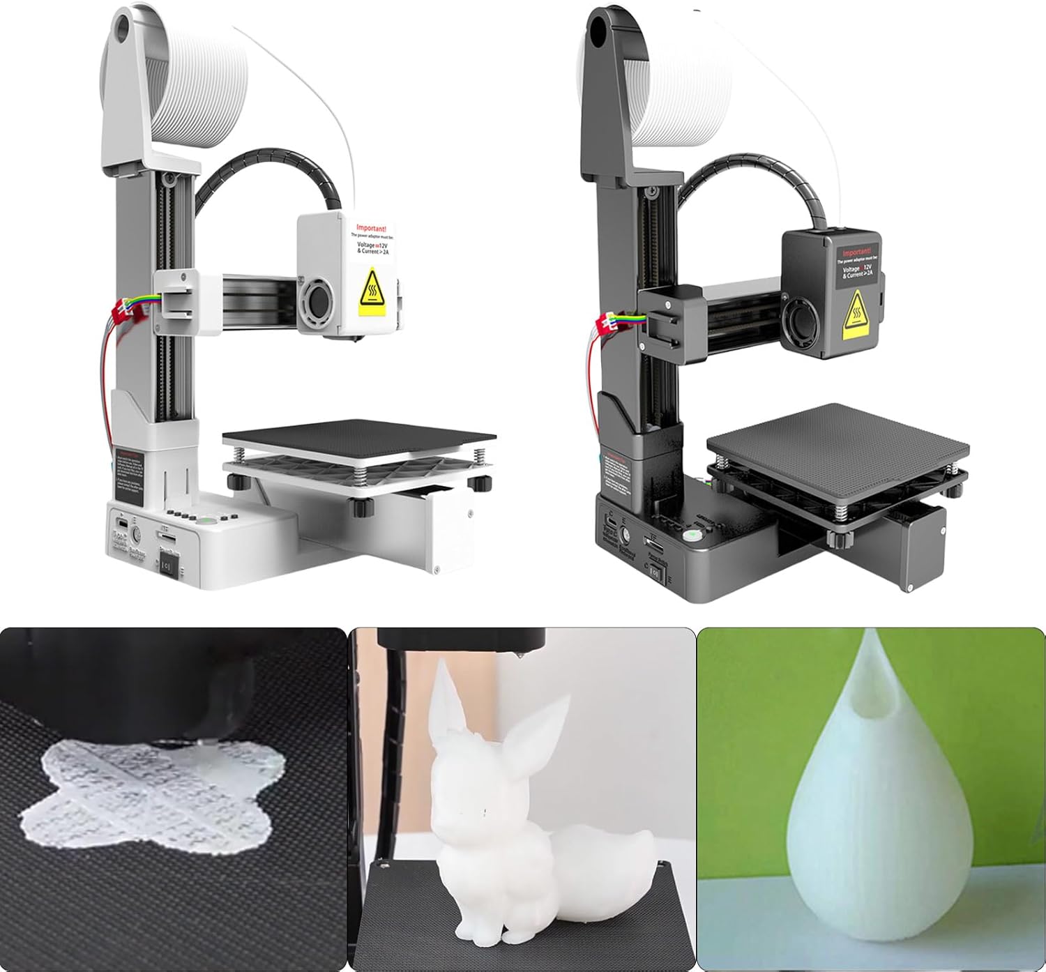 Imprimante 3D à niveau d'entrée avec logiciel de découpe automatique pour les amateurs de commerce électronique, d'éducation à domicile et d'impression – Image 2