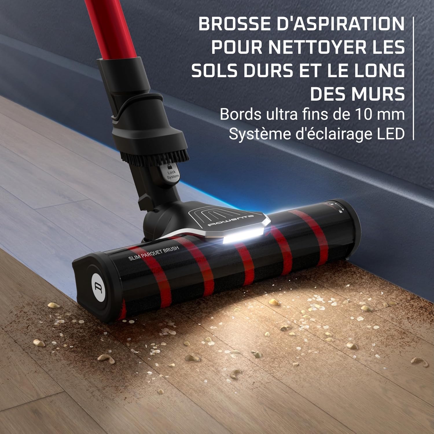 Rowenta X-Force Flex9.60, Aspirateur balai sans fil multifonction, Performant avec 100AW, Autonomie 45 minutes, Ultra léger, Tube Flex, RH2099WO – Image 6
