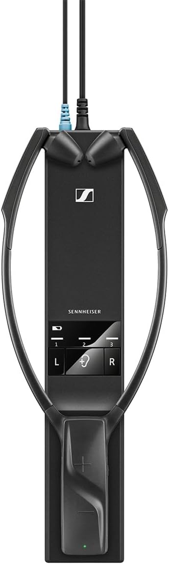 Sennheiser Casque sans fil numérique RS 5200 pour écouter la TV - Son très Clair, profils d’Audition sélectionnables, Mode Clarté de Parole, Design léger, connexions numériques et analogiques – Image 3