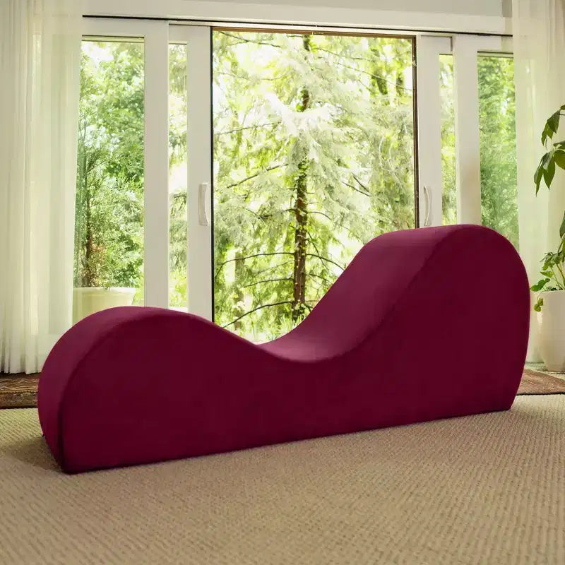Avana Sleek Chaise Lounge for Yoga - Made in The USA - Great for Stretching, Relaxation, Exercise & More, 60D x 18W x 26H Inch, Light Grey – Image 12