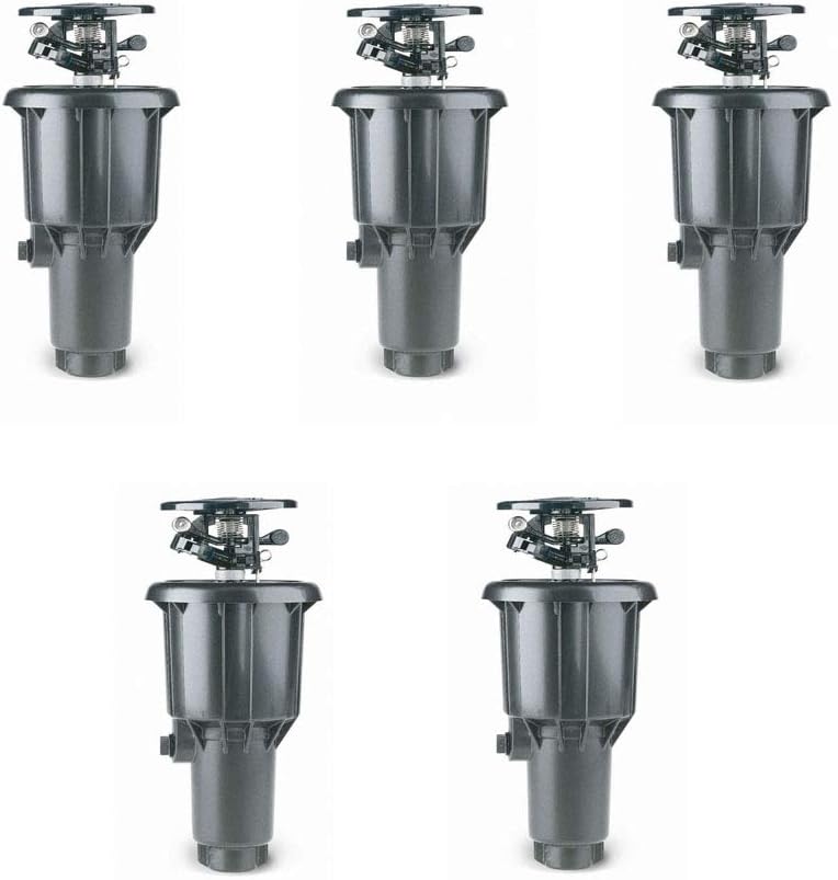 Lot de 5 Arroseurs Rain Bird Maxi PawPortée 6,70à 13,70 mFiletage 1/2 et 3/4