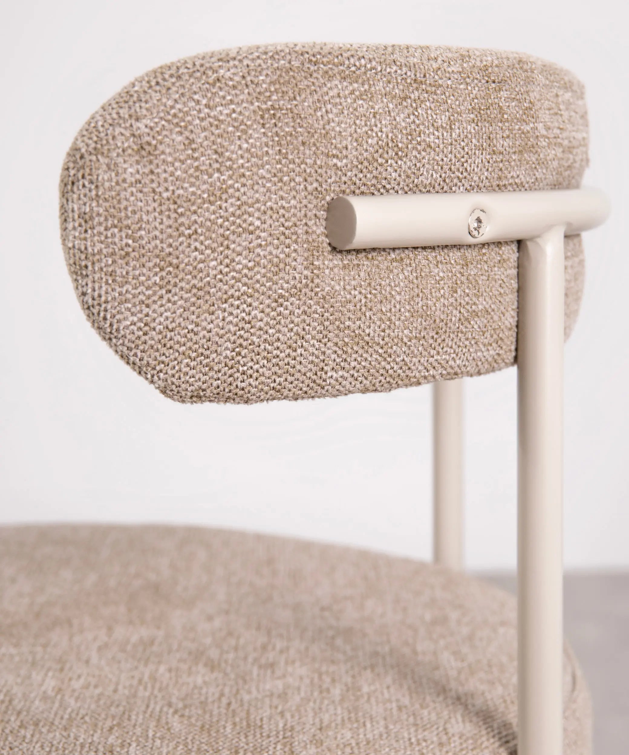 Silla de Comedor en Tela y Metal Alexia – Image 11