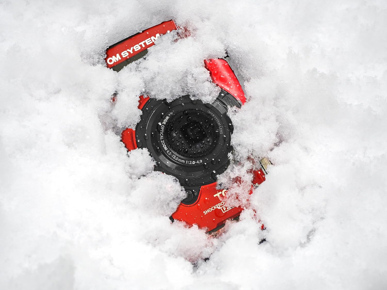 OM SYSTEM Tough TG-7 Rouge, 12 MP, étanche, Antichoc, Modes de Prise de Vue sous-Marine et Macro, vidéo 4K, Zoom 4X Grand-Angle (successeur Olympus TG-6) – Image 7