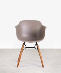 Alternative view of Silla de Polipropileno y Madera Elon Arms