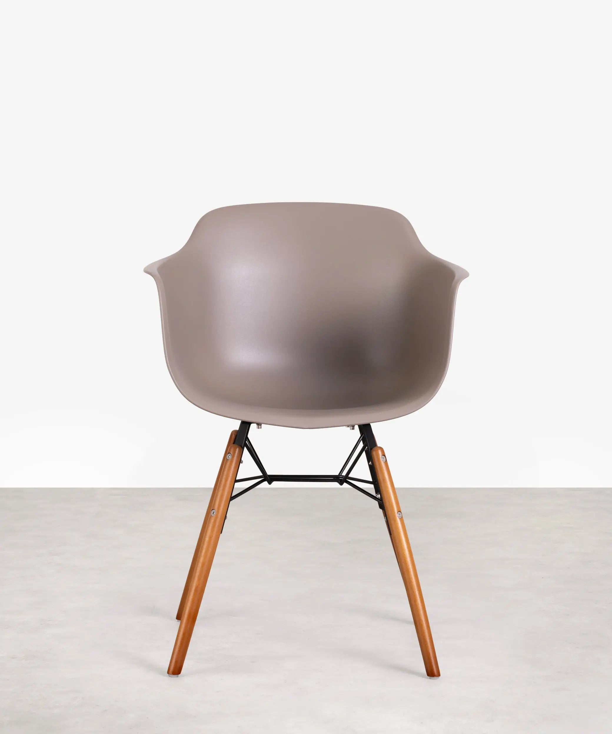 Silla de Polipropileno y Madera Elon Arms – Image 2