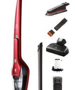 Aspirateur Balai Sans Fil Electrolux Ergorapido 2 en 1 pour Poils d'Animaux, Autonomie 48 min, 2 Vitesses