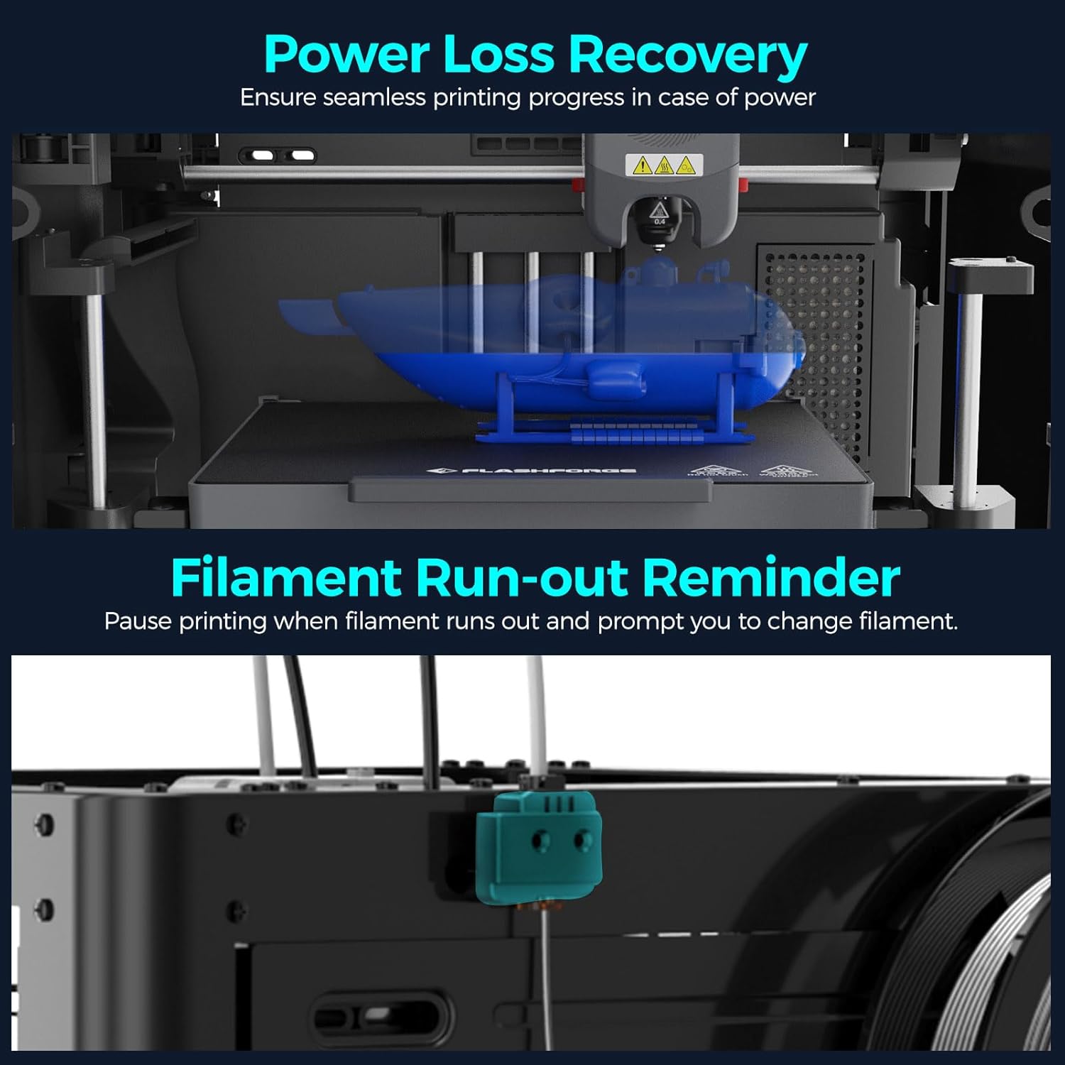 Imprimante 3D FLASHFORGE Aventurier 5M – Image 2