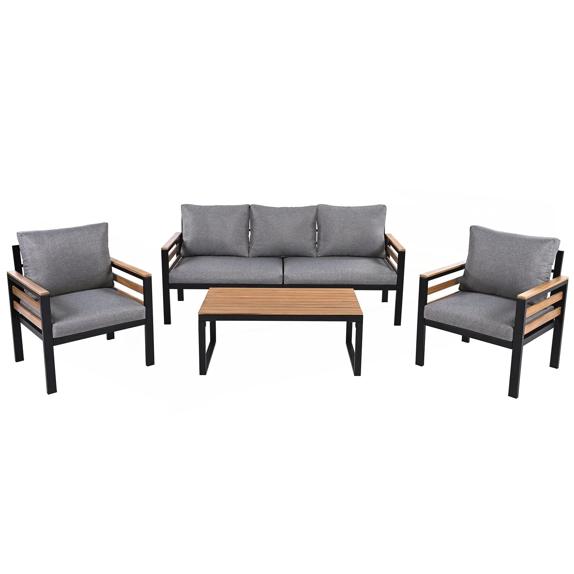4-Piece Outdoor Furniture Sofa Set – Image 23
