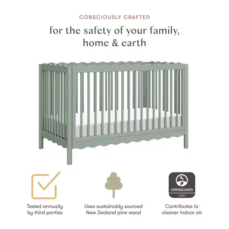 Babyletto Swell 4-in-1 Convertible Crib with Toddler Bed Conversion Kit – Image 19
