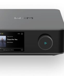 WiiM Amp Ultra avec Voice Remote2 | Amplificateur de Streaming 100W avec DAC ESS ES9039Q2M Dual Amplis TI TPA3255 |Égaliseur RoomFit Intégré&Écran Tactile| Entrées HDMI ARC, Optique, RCA| Gris Spatial