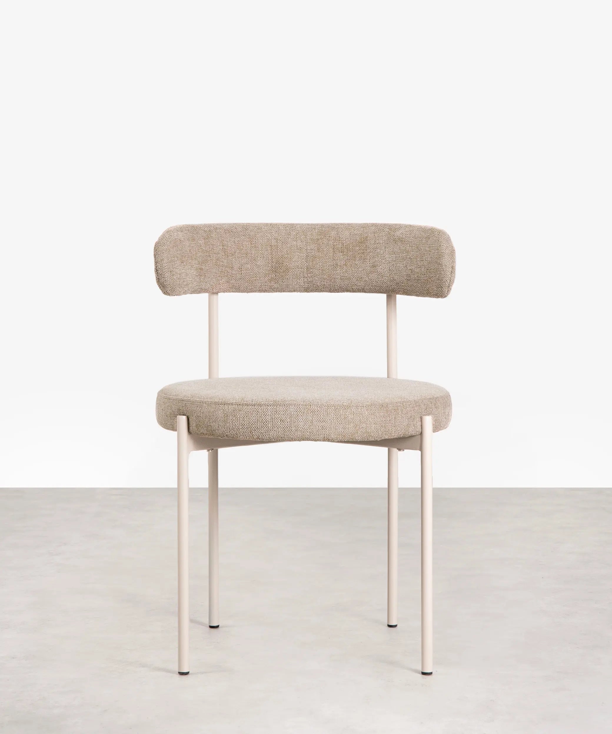 Silla de Comedor en Tela y Metal Alexia – Image 6