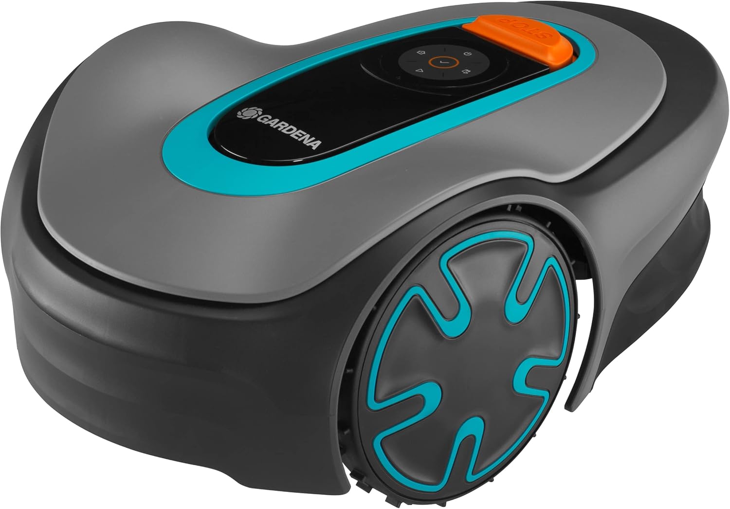 Gardena Tondeuse Robot SILENO minimo 500 m²: Tondeuse à Gazon Intelligente avec Une connectivité optimale programmable avec l'appli Gardena Bluetooth®, Version FR/NL (15202-26)