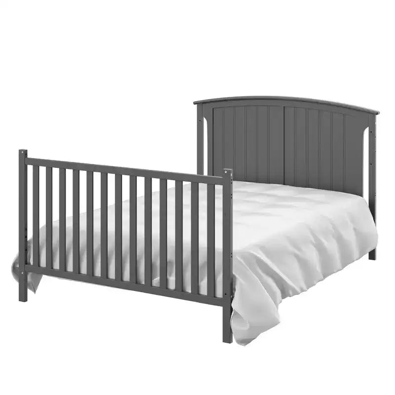 Storkcraft Steveston 5-in-1 Convertible Crib and Changer with Drawer – Image 28