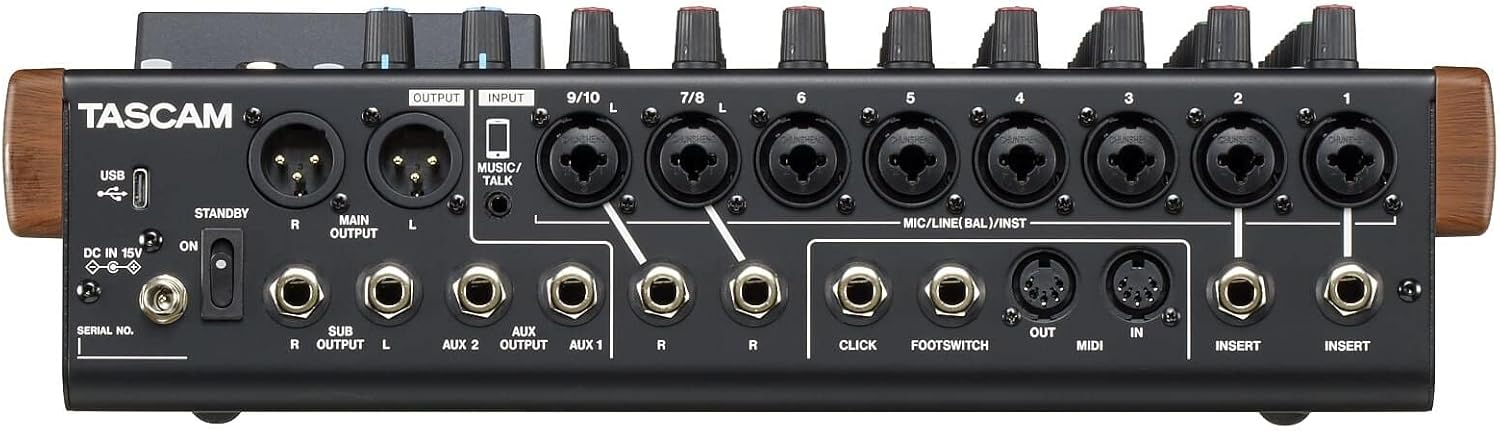 Tascam Model 12 Table de mixage analogique – Image 4