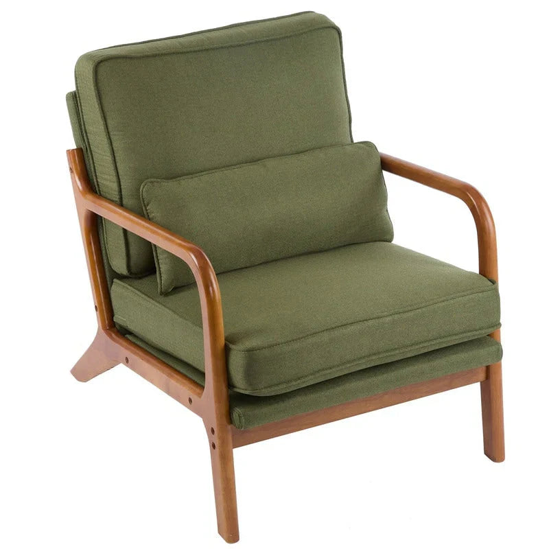 Mid Century Modern Upholstered Accent Chair – Image 54