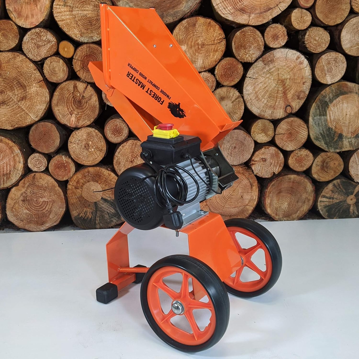 Forest Master FM4DDE broyeur de Jardin électrique 2800 W 4 CV pour Branches, Feuilles de Bois – Image 8