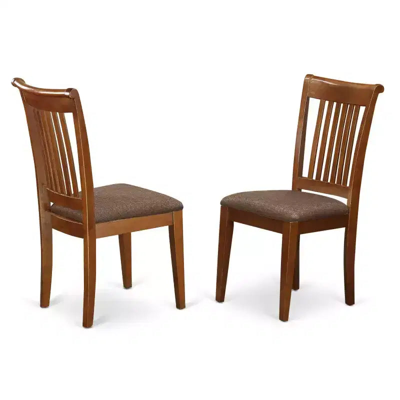 Dining Room Set Handcrafted Solid Wood Table & Chair Set with Extension Leaf – Image 4