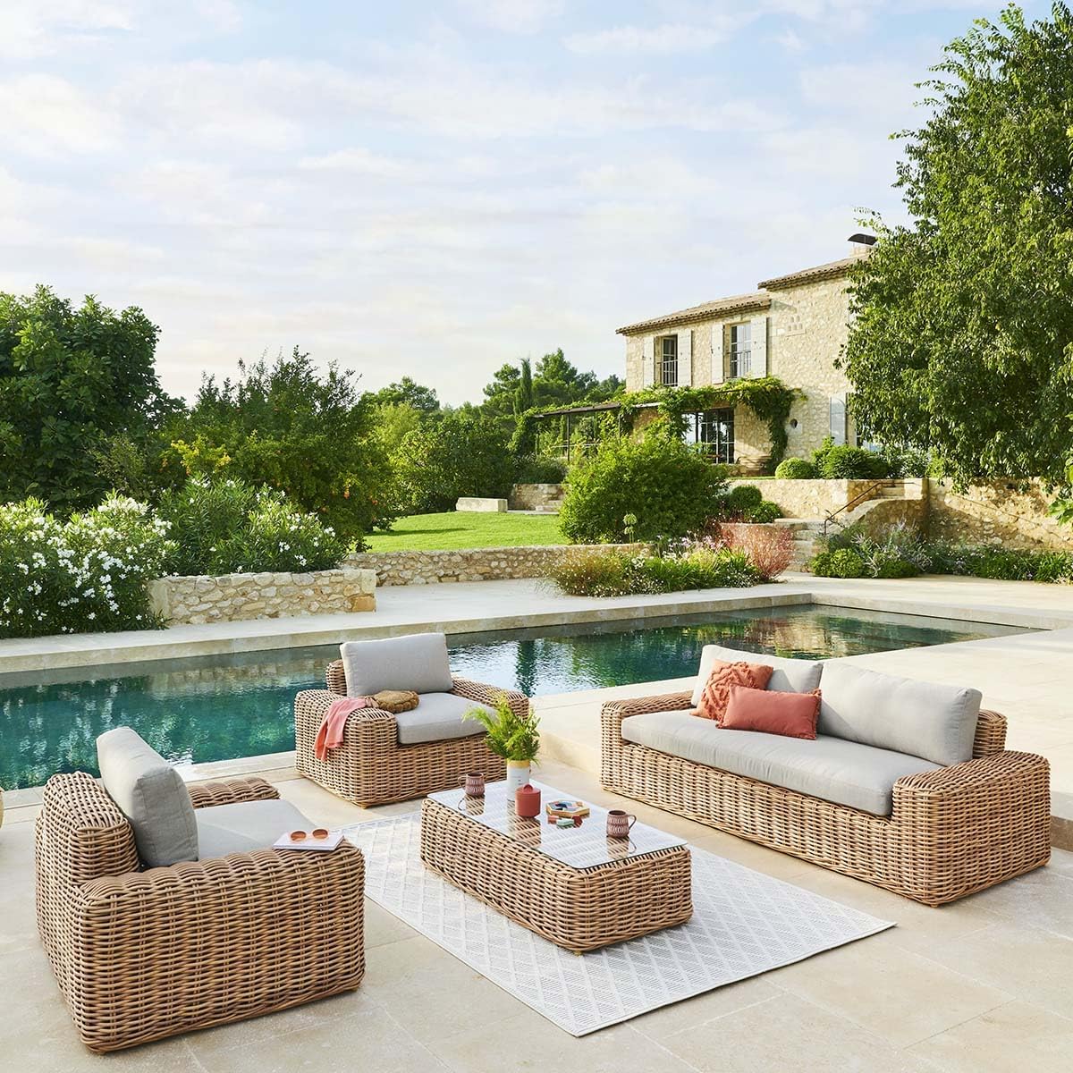 Hespéride - Fauteuil de Salon de Jardin Savinia Tahini – Image 5
