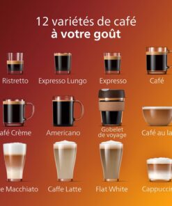 Alternative view of Expresso broyeur Série 5400 – 12 Spécialités de Café, Carafe LatteGo facile à nettoyer, Ecran intuitif, 4 Profils Utilisateur, Machine à café à grain Noir (EP5441/50)
