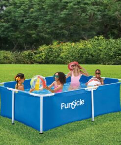 Alternative view of FUNSICLE Piscine Tubulaire rectangulaire 2,13 m x 1,52 m x 0,61 m