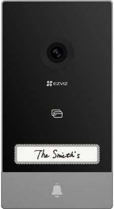 EZVIZ HP7 2K Visiophone Connecté Interphone Vidéo, 7 Pouces Moniteur Tactile, Unlock à Distance, 2 Fils, Détection Humaine, Option RFID, Audio Bidirectionnel, Vision Nocturne, étanche, WiFi dual-Band – Image 4