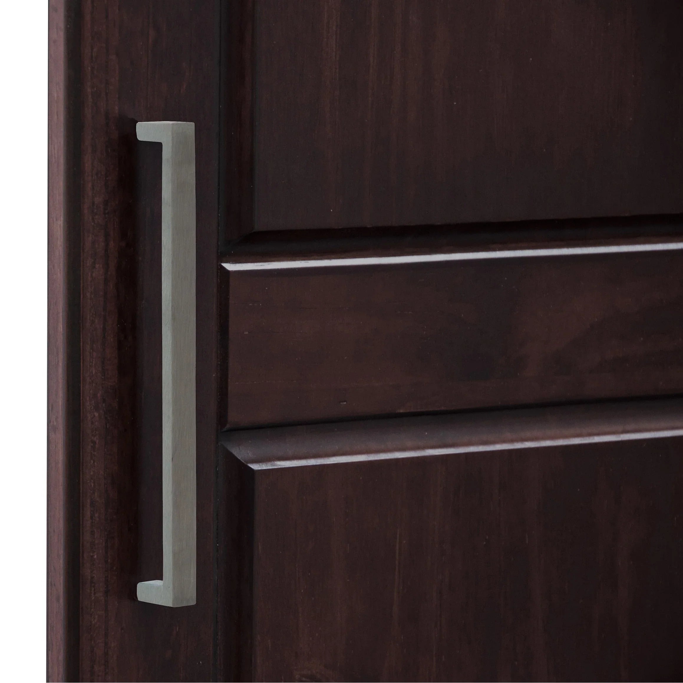 Palace Imports 100% Solid Wood Cosmo 3-Door Wardrobe Armoire with Solid Wood or Mirrored Doors – Image 11