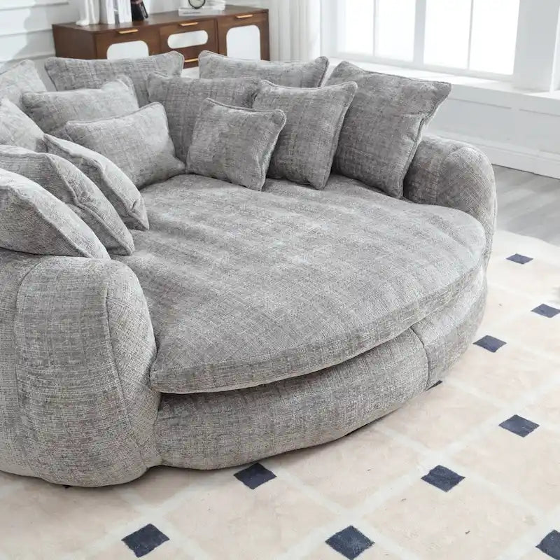 Comfortable Double Loaf Sofa Bed, Oversized Sofa Bed with Armrests – Image 43