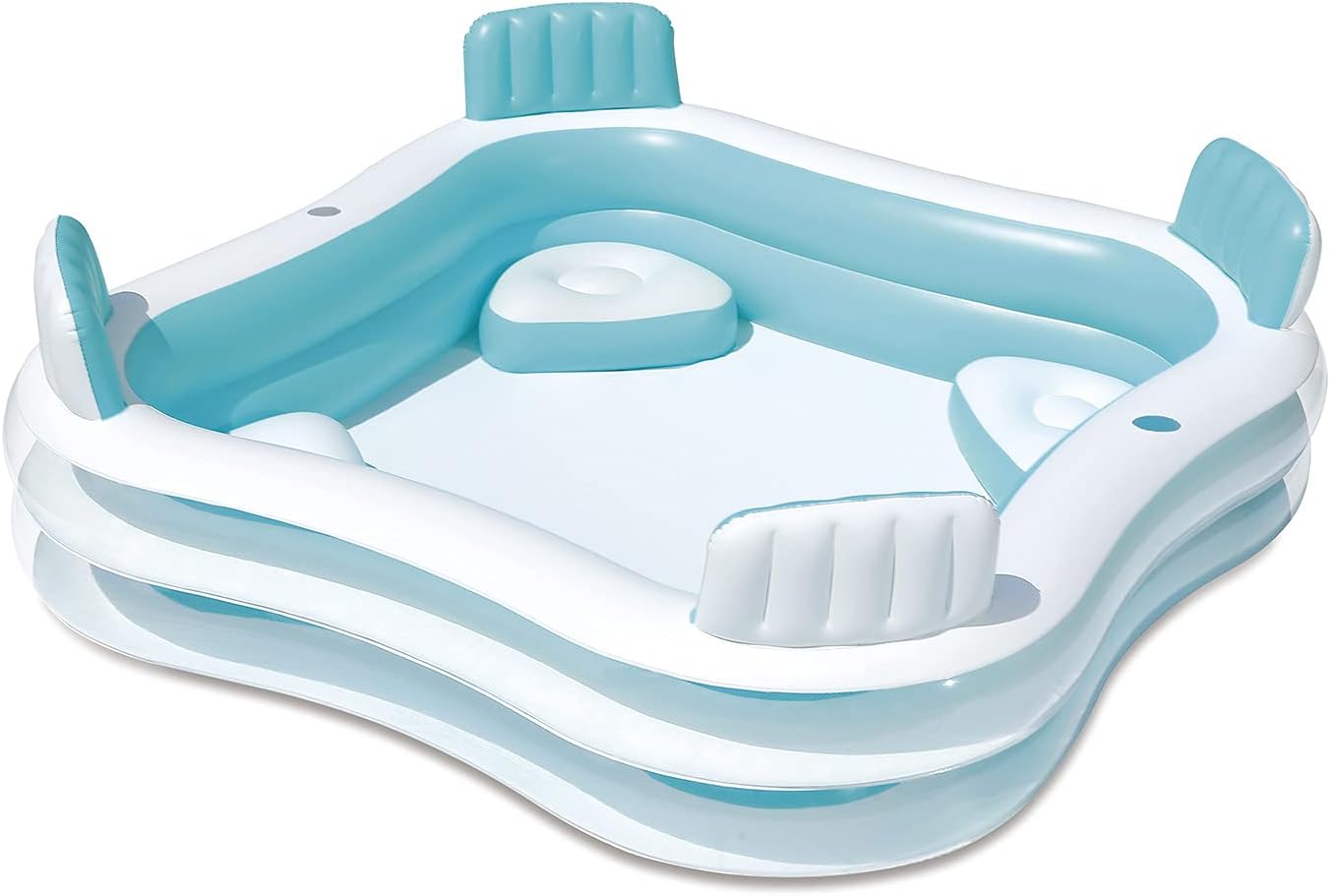 Piscine gonflable avec 4 sièges 223 x 223 x 66 cm Summer Waves – Image 2