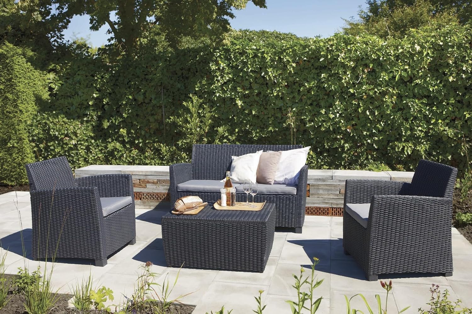 Mia Ensemble Table de Rangement en Graphite – Image 4