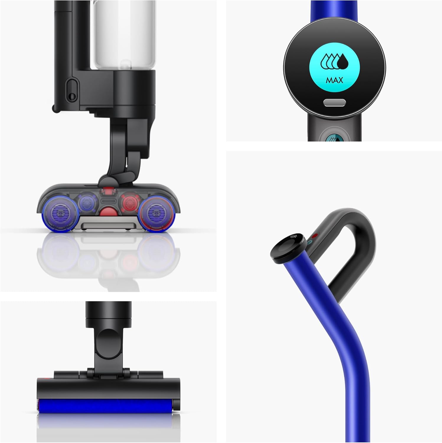 Dyson WashG1 Nettoyeur de sols durs – Nettoyage Humide Puissant (Noir/Bleu) – Image 3