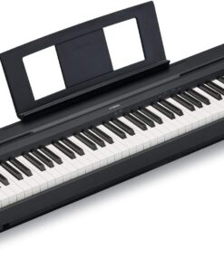 Yamaha P-45 piano numérique avec 88 touches – Compact et transportable – Idéal pour les débutants – Noir