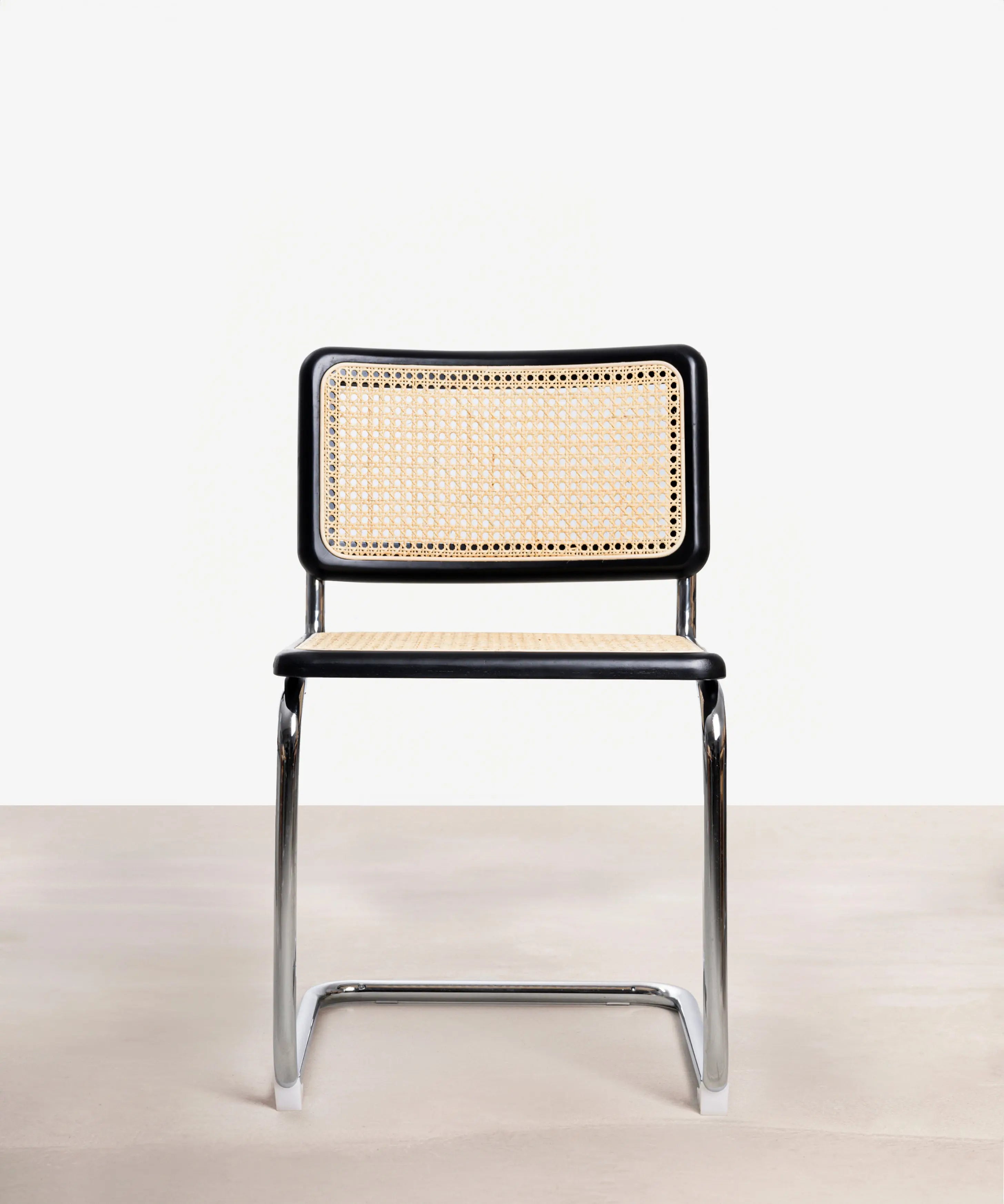 Silla de Comedor de Madera, Ratán y Metal Candy – Image 18