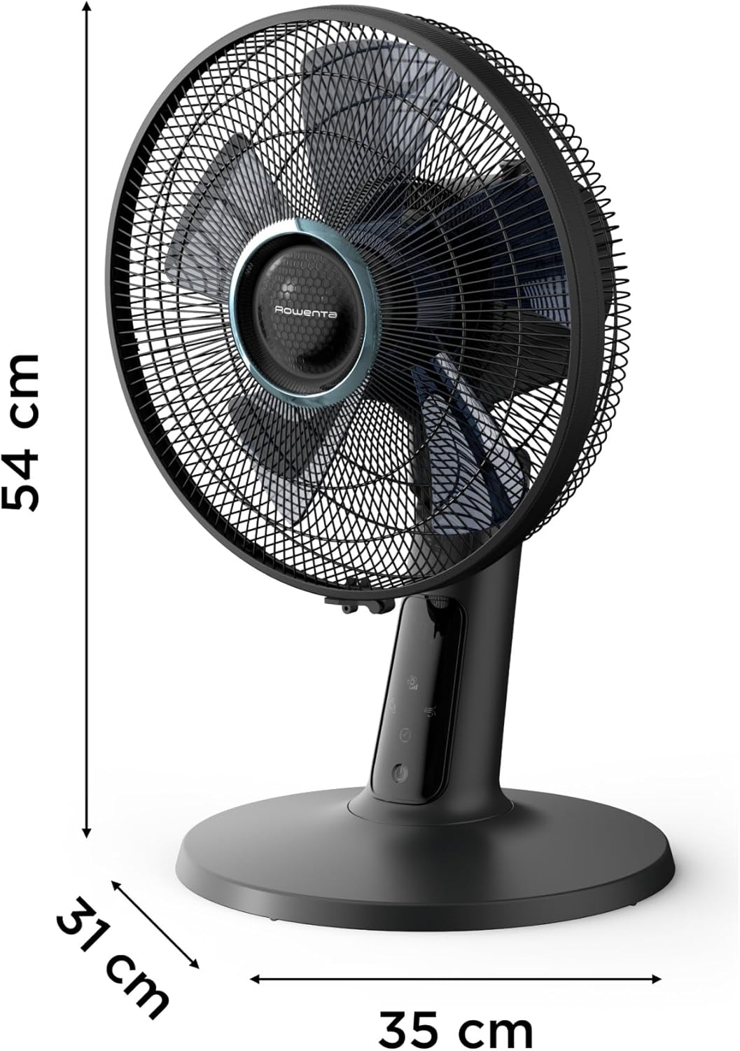 Rowenta Turbo Silence Extreme +, Ventilateur de table, Rafraîchissement intense, Silencieux, Économies d'énergie, VU2750F0 – Image 8