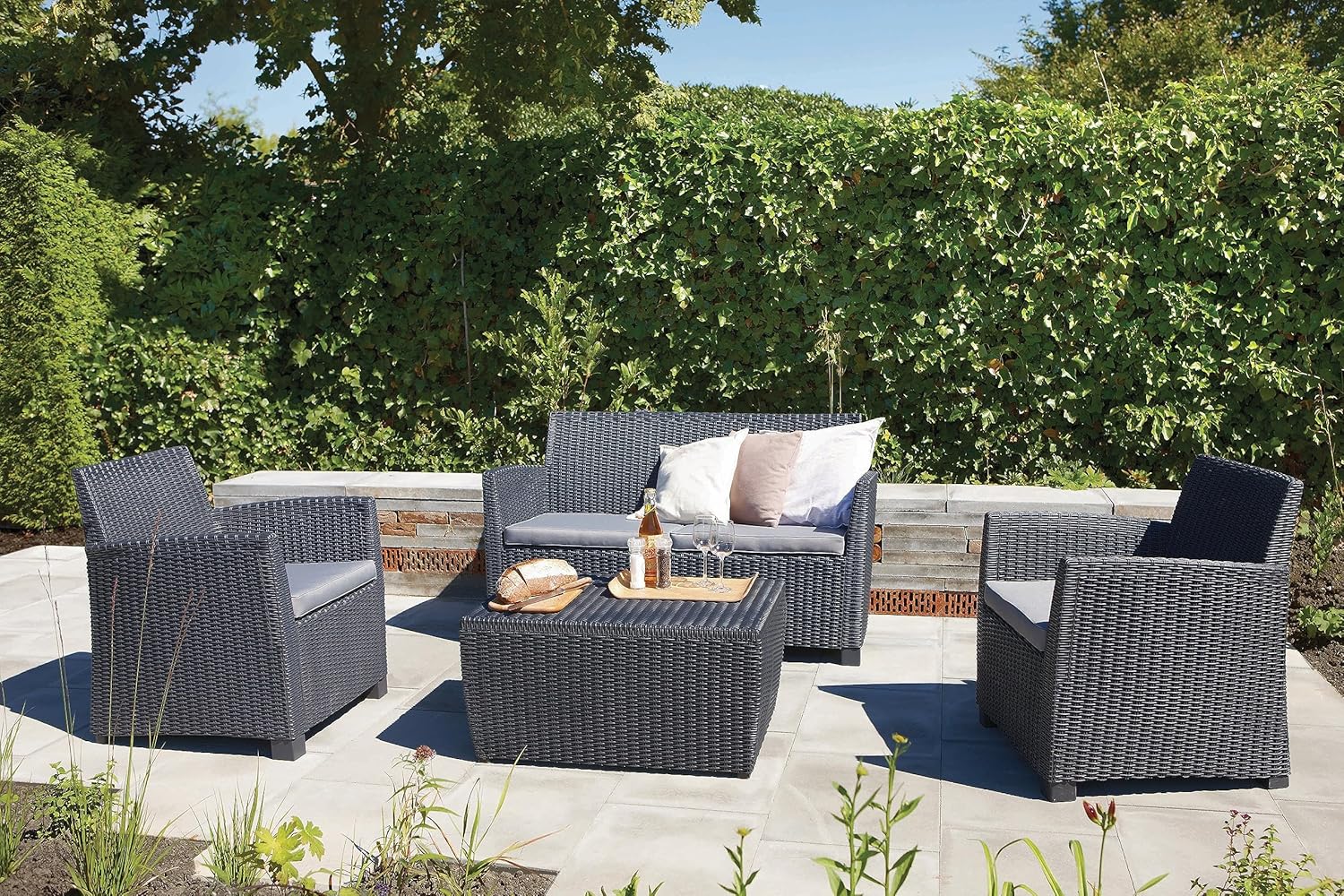 Mia Ensemble Table de Rangement en Graphite – Image 5