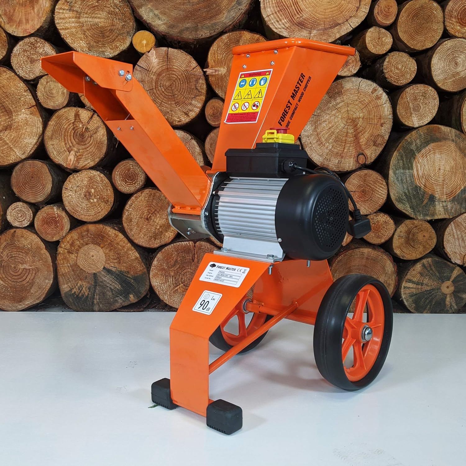 Forest Master FM4DDE broyeur de Jardin électrique 2800 W 4 CV pour Branches, Feuilles de Bois – Image 4