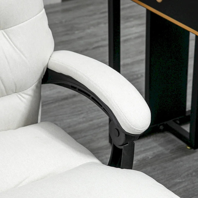 Vinsetto Microfibre Vibration Heated Reclining Massage Office Chair – Image 51