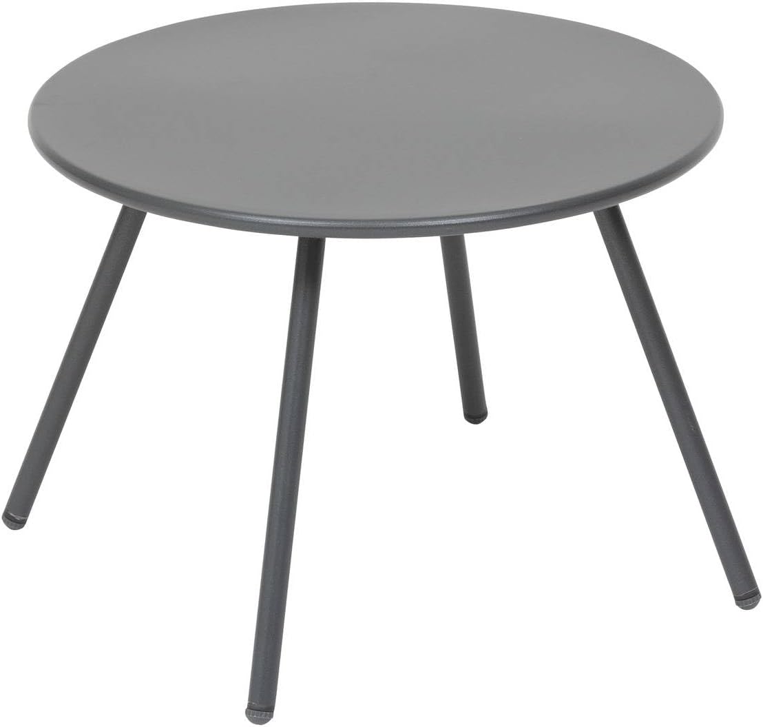 Hespéride - Salon de Jardin Duo Paopao Graphite en Acier traité en epoxy 2 Places – Image 4