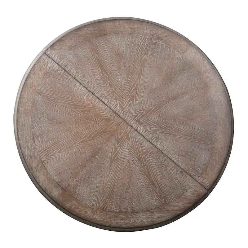 Magnolia Manor Round Pedestal Dining Table with Expandable Leaves - 2 Finishes – Image 10