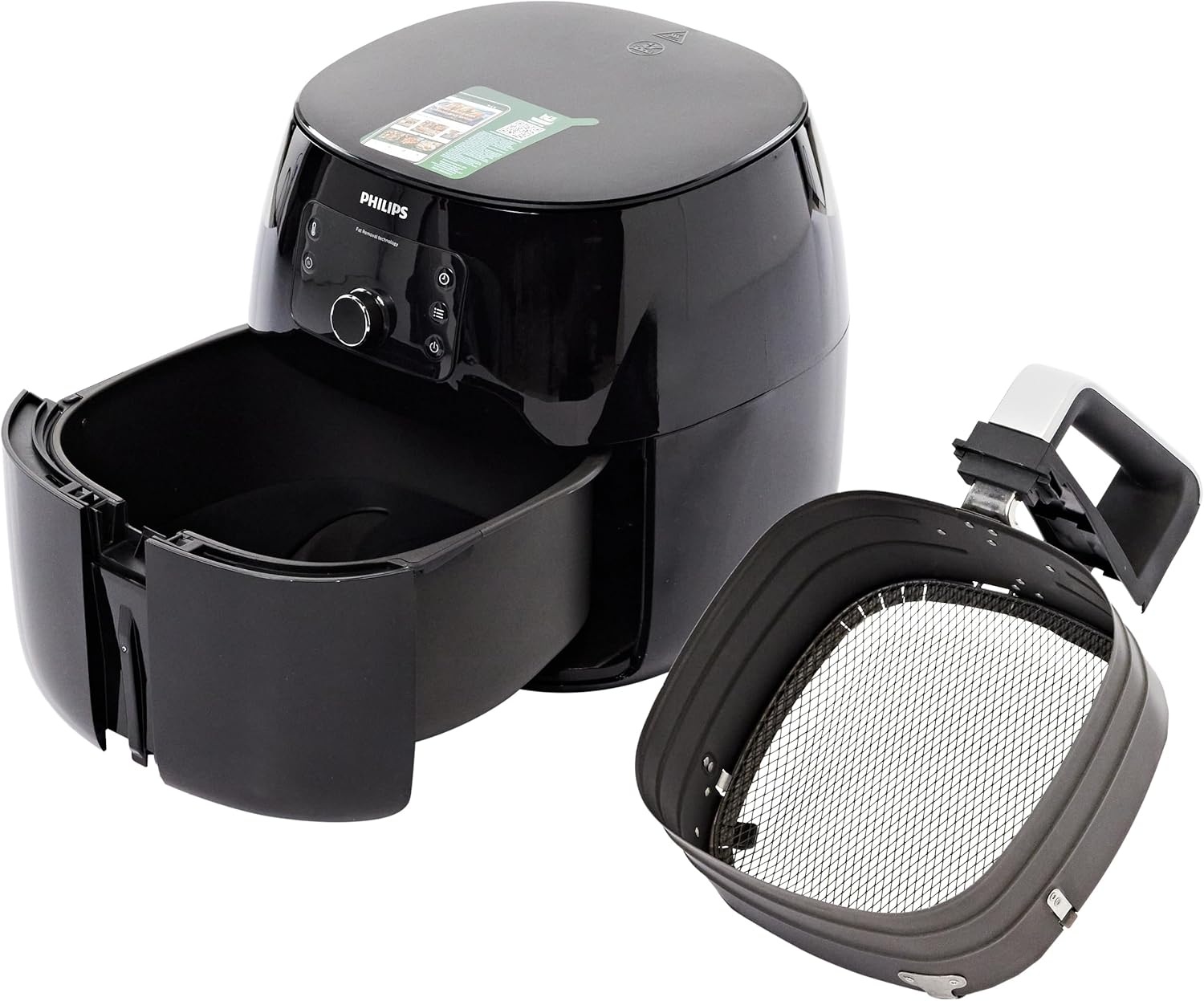 Philips Airfryer Premium XXL, 7.3L (1.4kg), 90% de Graisse en Moins grâce à la Technologie Rapid Air, Application de Recette (HD9650/90) – Image 5
