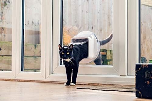 Sure PetCare | Chatière à Puce électronique Connect SureFlap avec Hub, Technologie DualScan, Compatible avec médaillon d'identification par radiofréquence et Puce, contrôle par Application – Image 3