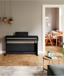 Alternative view of Yamaha ARIUS YDP-145 Piano Numérique - Piano d'Intérieur Moderne et meuble pour Amateurs, Jouabilité de Piano Acoustique Authentique, en noyer noir