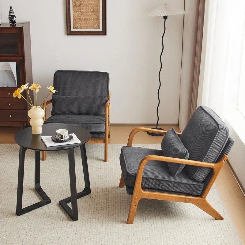 Mid Century Modern Upholstered Accent Chair – Image 64