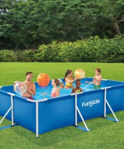 Alternative view of FUNSICLE Piscine Tubulaire Activity™ Lap Pool 3m x 2m x 75cm