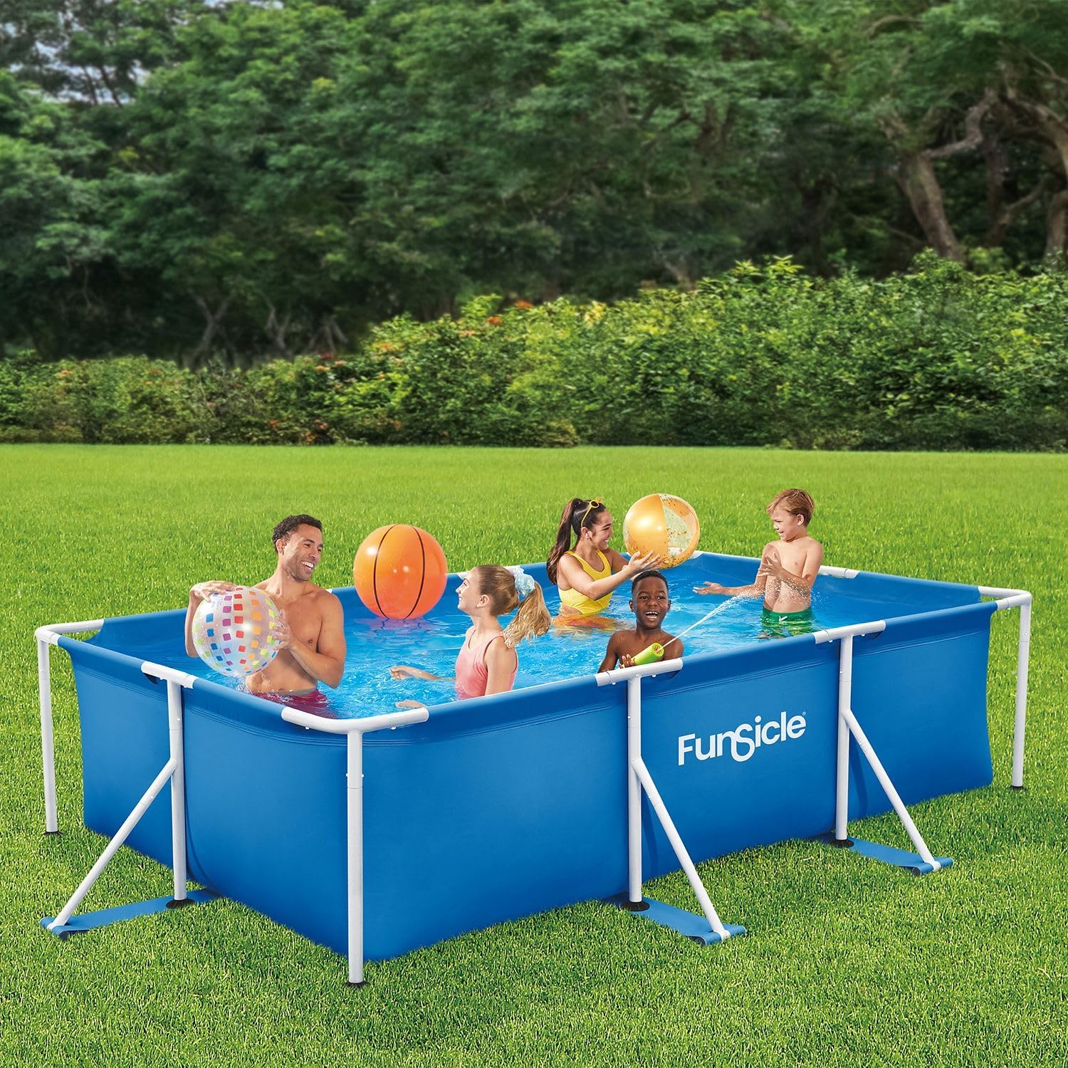 FUNSICLE Piscine Tubulaire Activity™ Lap Pool 3m x 2m x 75cm – Image 2