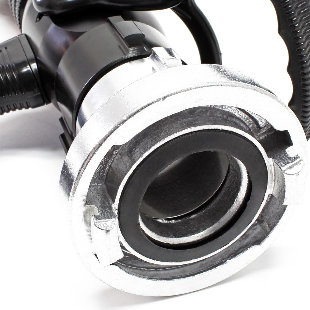 Wiltec Lance d'incendie C2 - avec Jet creux réglable 150/180/300/450/660 l/min - matériel de Lutte contre l'incendie Tuyaux Sapeurs Pompiers Irrigation Arrosage – Image 4