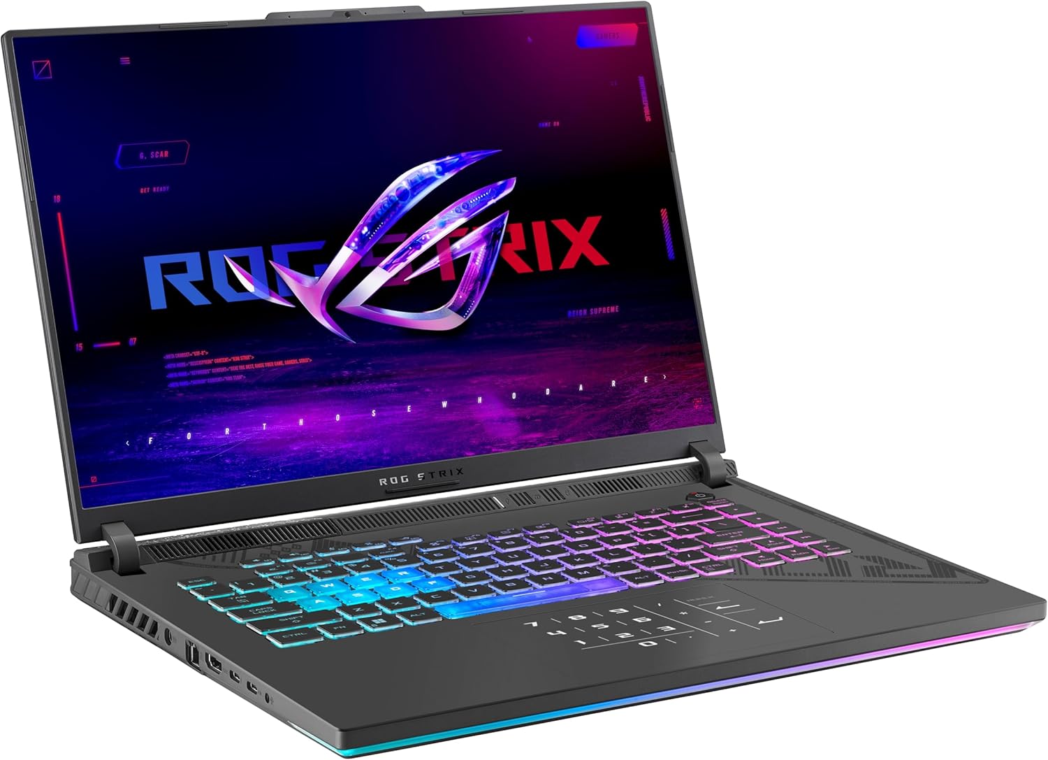 ROG STRIX-G16-G614PR-RV080WEAN 16 Pouces FHD Plus 165Hz Pc Portable (Processeur AMD R9-8940HX, 16GB DDR5, 1TB PCIe 4.0 NVMe SSD, NVIDIA GeForce RTX 5070 Ti GPU, Windows 11 Home) – Clavier AZERTY – Image 3