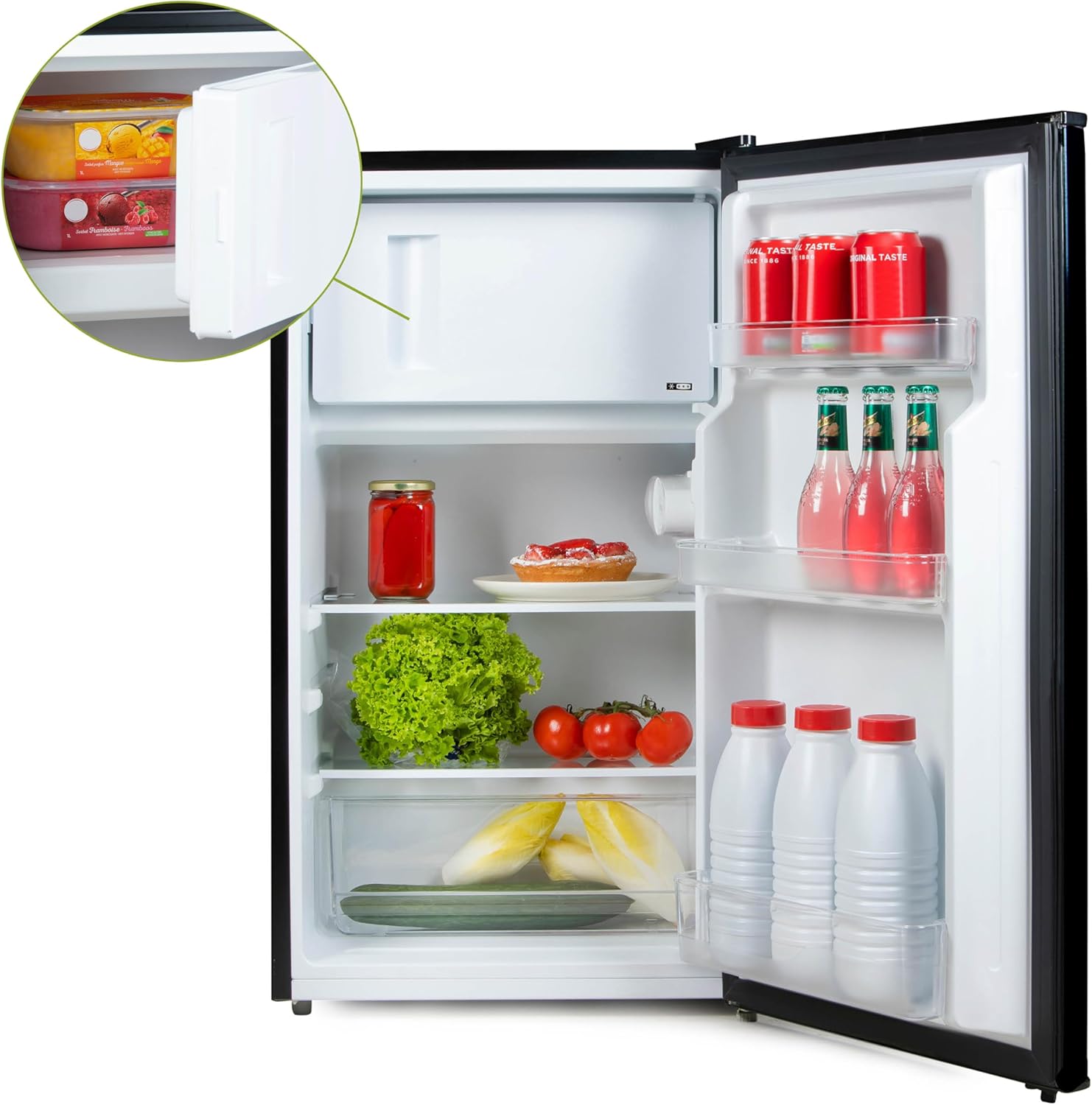 PRIMO PR177FR Frigo congélateur - D - 80L - Autonome – Noir – Image 4